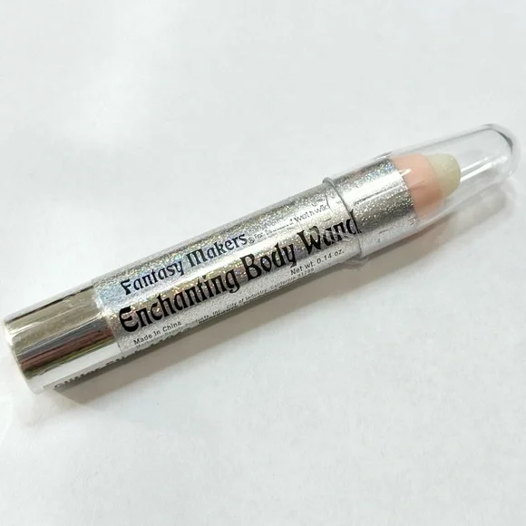Fantasy Makers Enchanting Body Wand - Glitter Stick - Clear w/Iridescent Glitter - Picture 5 of 6